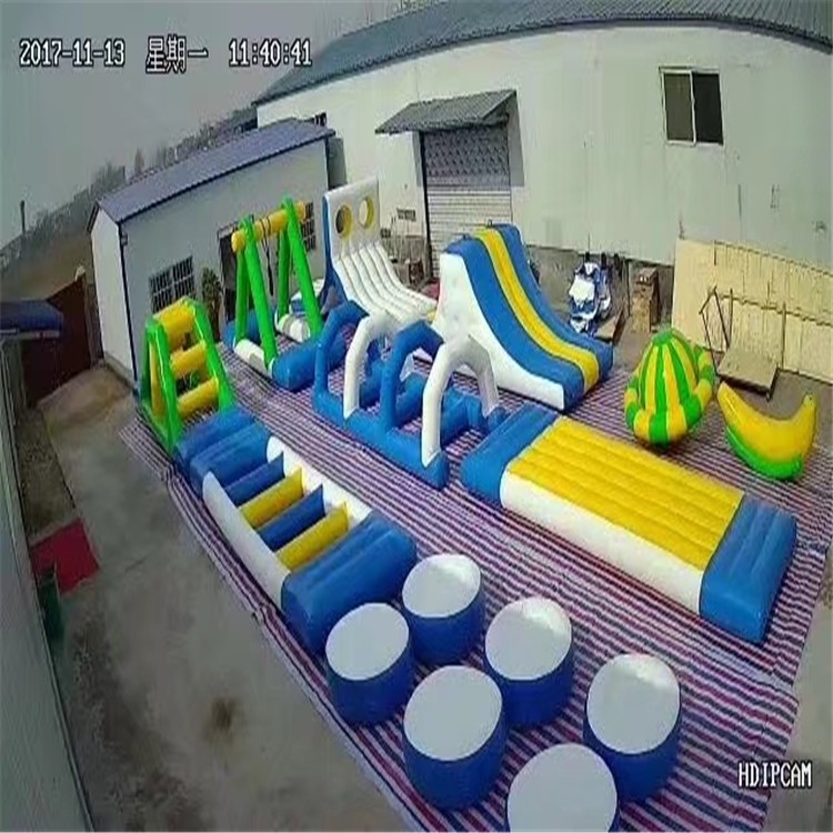 绥棱移动水上乐园安装